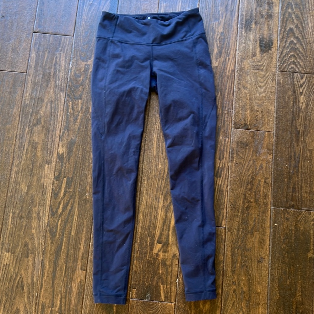Athleta navy leggings size S